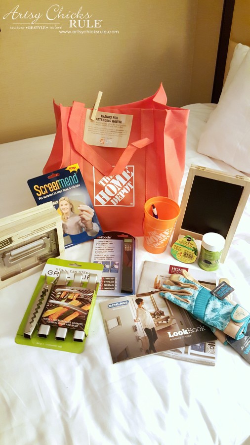 Haven Blogger's Conference 2015- Thank you The Home Depot - artsychicksrule