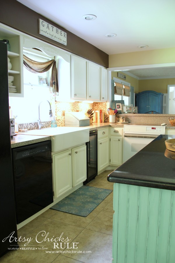 Kitchen Makeover - AFTER - #kitchen #Makeover artychicksrule