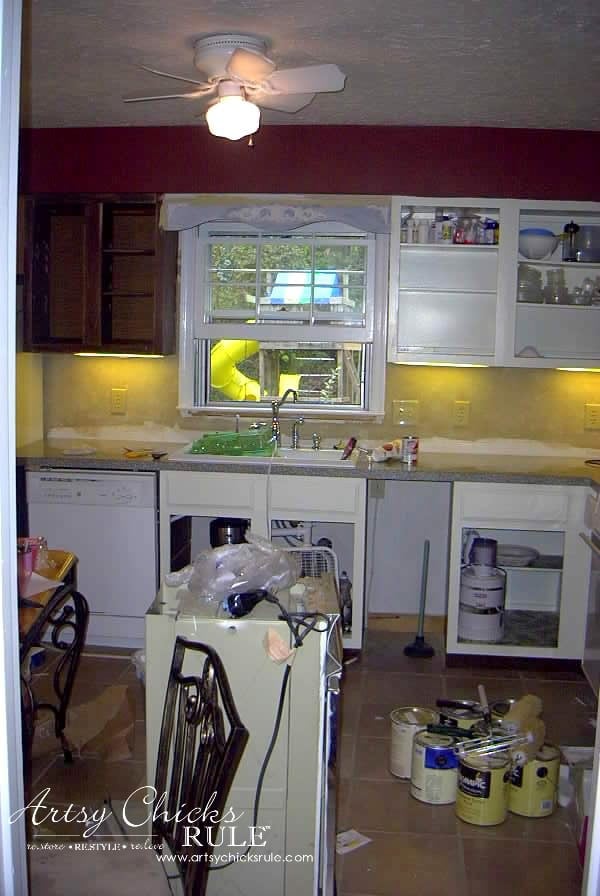 Kitchen-Makeover-Cabinets-and-Wall-Painted-first-time-kitchen-Makeover-artychicksrule