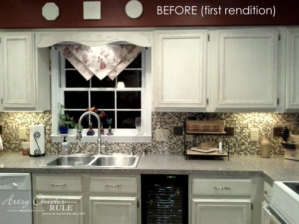 Kitchen Makeover - First Rendition too dark - #kitchen #Makeover artychicksrule