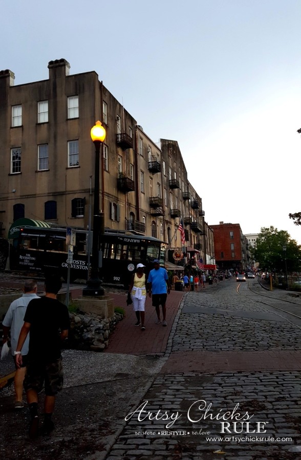 Savannah GA - Strolling historic River Street - artsychicksrule
