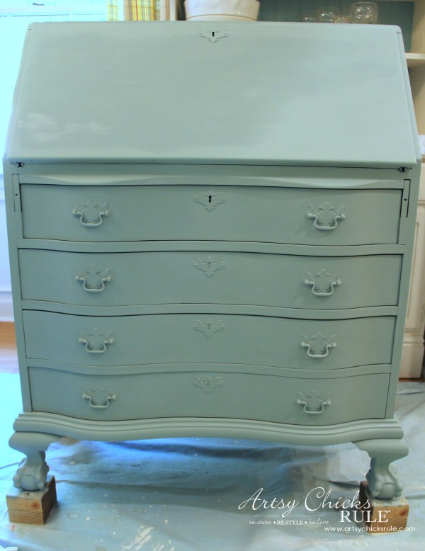 Pink Chalk Paint Dresser - Cuckoo4Design