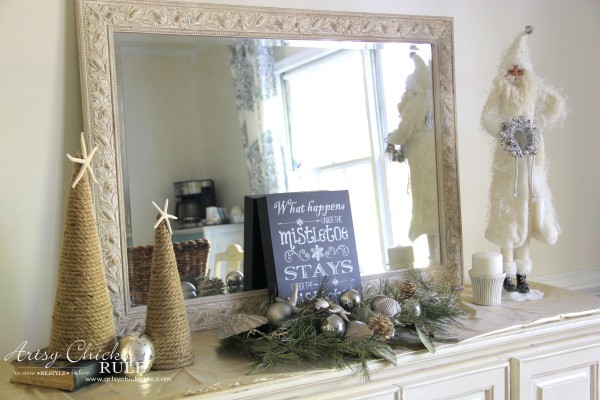 Holiday Decor Ideas with At Home (Pt 1 of 3) Various themes created neutral decor - #AtHomeforChristmas #AtHomeFinds #ad