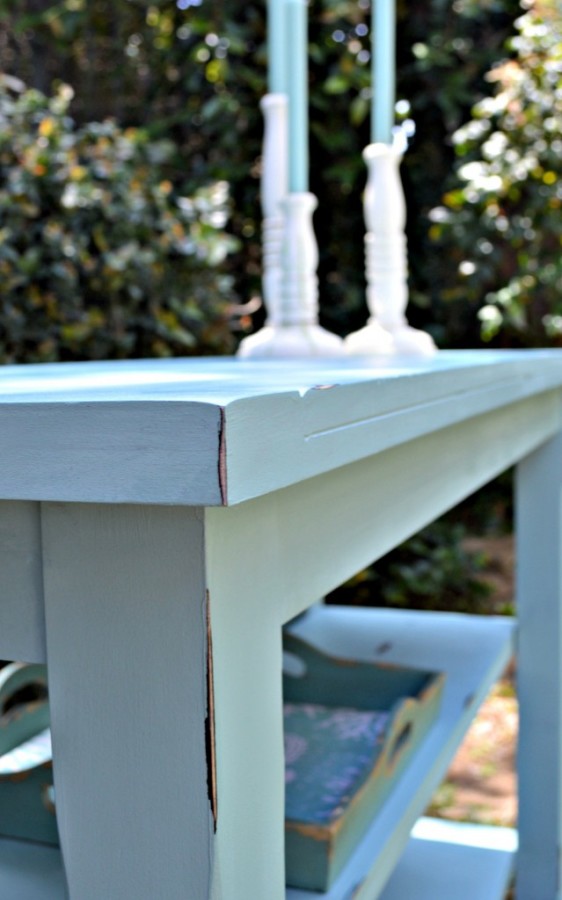 Side-table-distressed- My Uncommon Slice of Suburbia