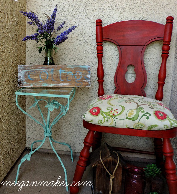 Small-Table-Makeover-using-Fusion-Mineral-Paint What Meegan Makes