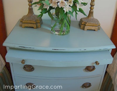 top of painted chest - Imparting Grace