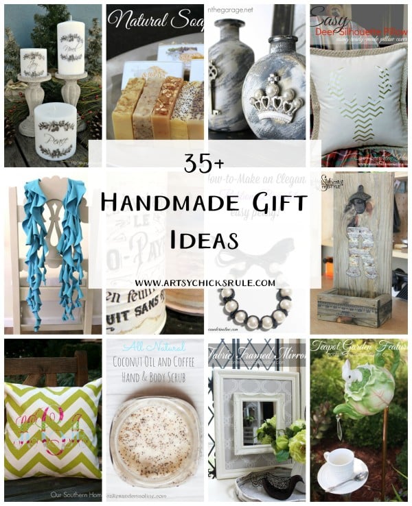 35+ Handmade Gift Ideas - Artsy Chicks Rule