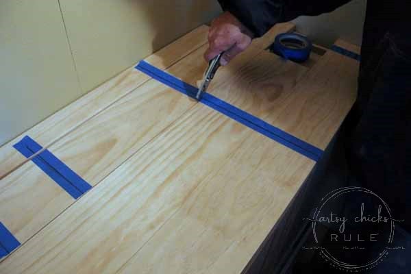 DIY Bookcase Tutorial - FULL TUTORIAL - artsychicksrule.com #DIYBookcase #Bookcase #diybuiltin