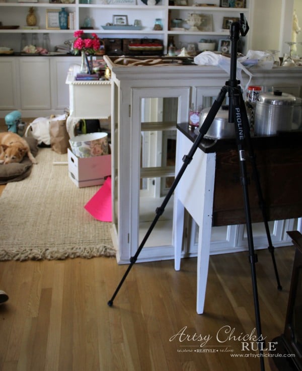 Thanksgiving Foyer - The mess on the other side of the room - artsychicksrule