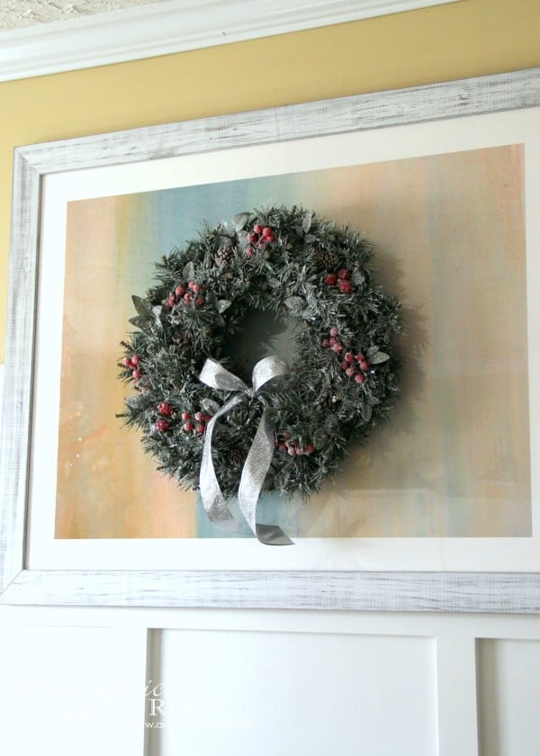 Christmas Home Tour 2015 - DIY Wreath - artsychicksrule.com #christmashometour