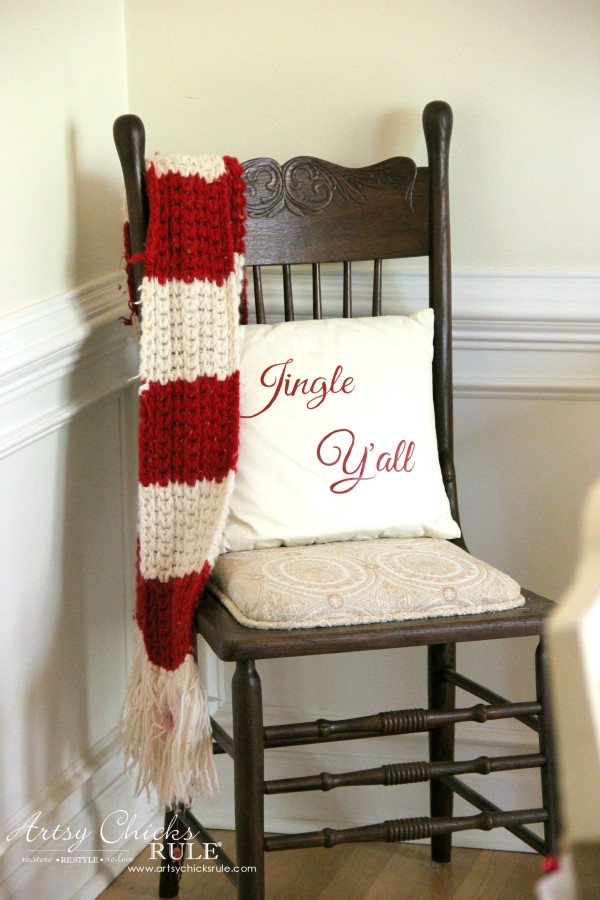 Christmas Home Tour 2015 - Jingle Yall - artsychicksrule.com #christmashometour