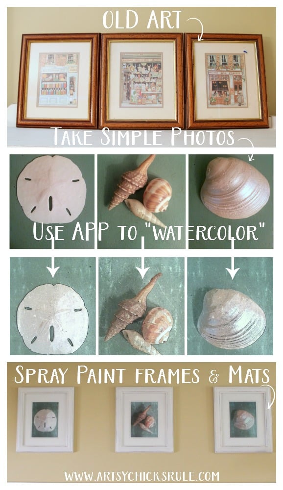 DIY Coastal Wall Art (Trash to Treasure Archives)