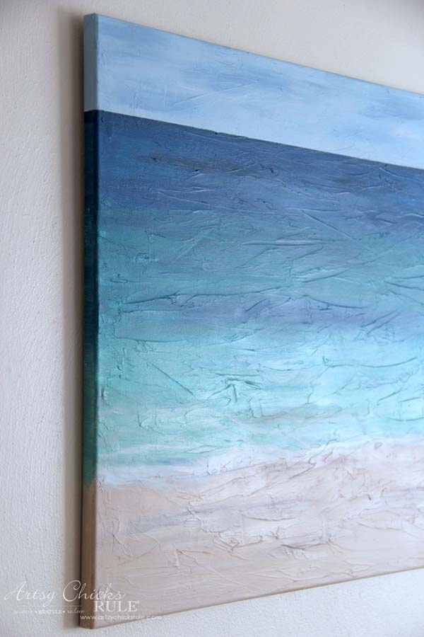 How to Make a DIY Beach Scene Painting