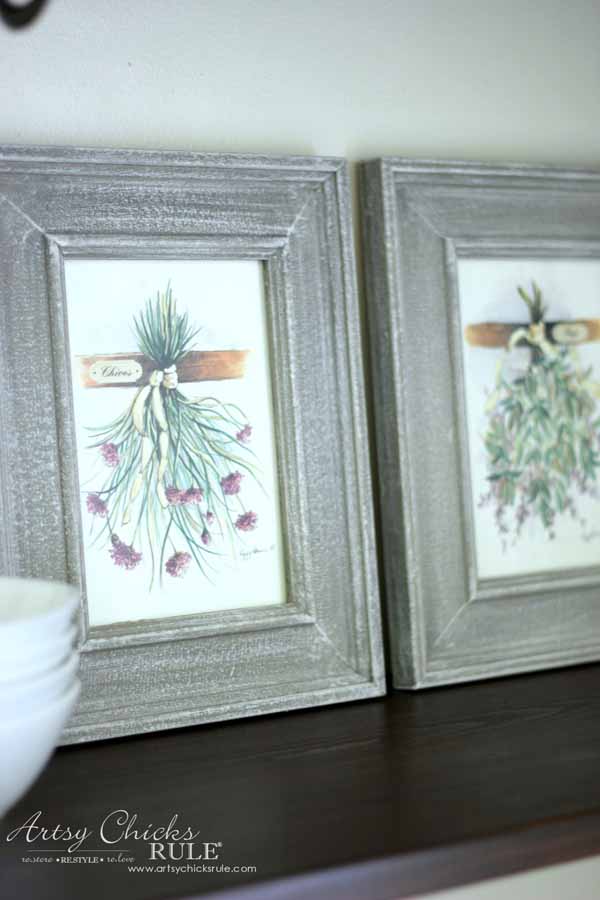 Dining Room DIY Wall Shelves - THRIFTY MAKEOVERS - artsychicksrule.com #wallshelves