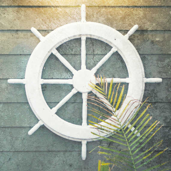 Ship Wheel - BeachBumChix Etsy