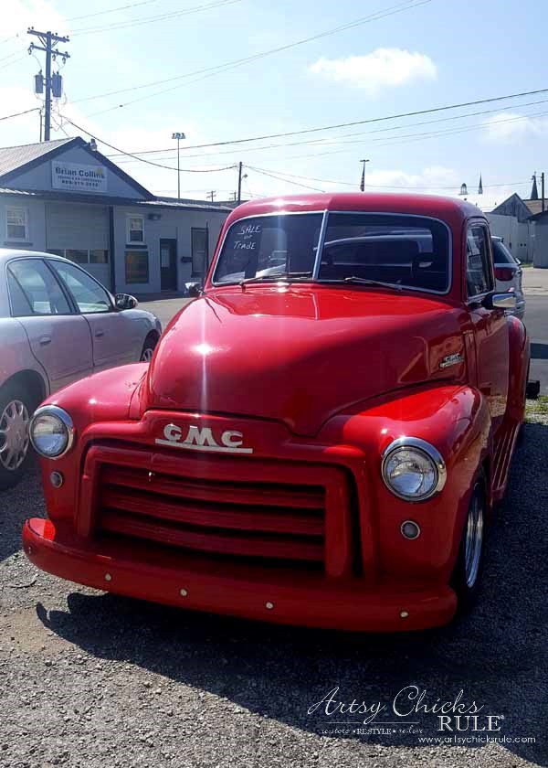 GMC & The World's Longest Yardsale - old GMC - artsychicksrule #worldslongestyardsale #gmc