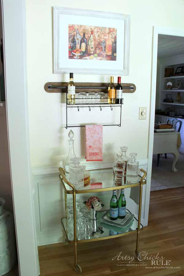 Wine Rack Decor - Wine Wall Rack - artsychicksrule #winerack #worldmarket