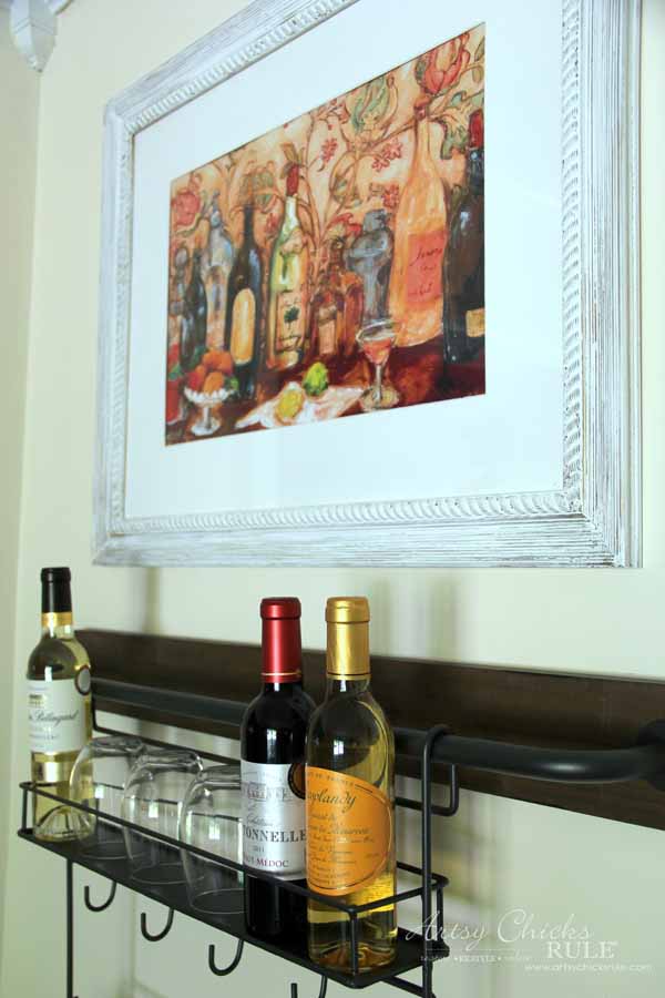 Wine Rack Decor - wine wall decor - artsychicksrule #winerack #worldmarket