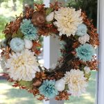 Simple & Quick Coastal Fall Wreath