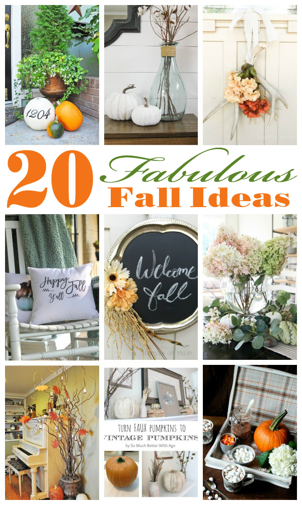 20 Fabulous Fall Ideas