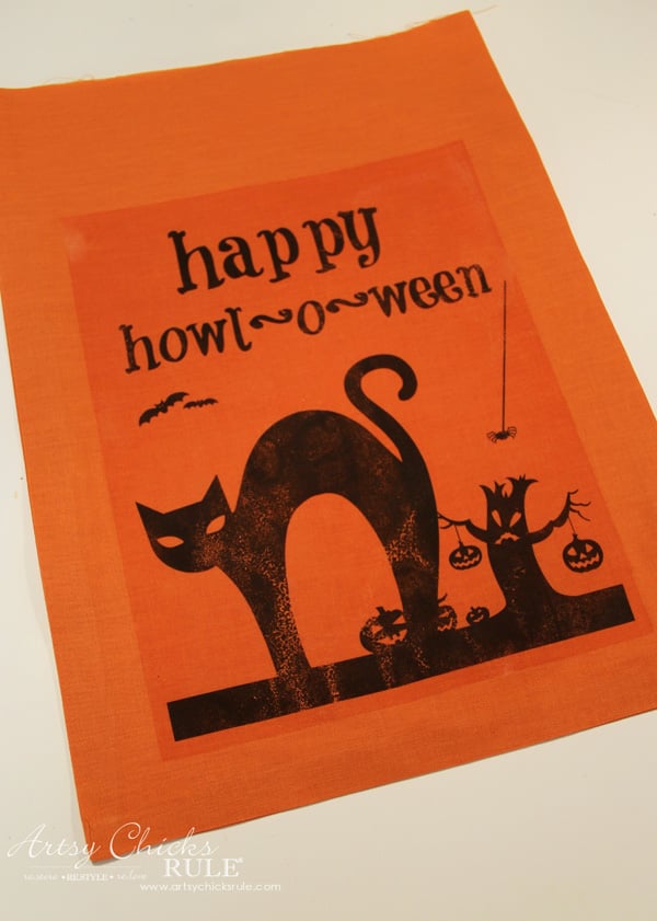 halloween-no-sew-flag-and-sign-iron-on-artsychicksrule-nosewflag-halloweendecor