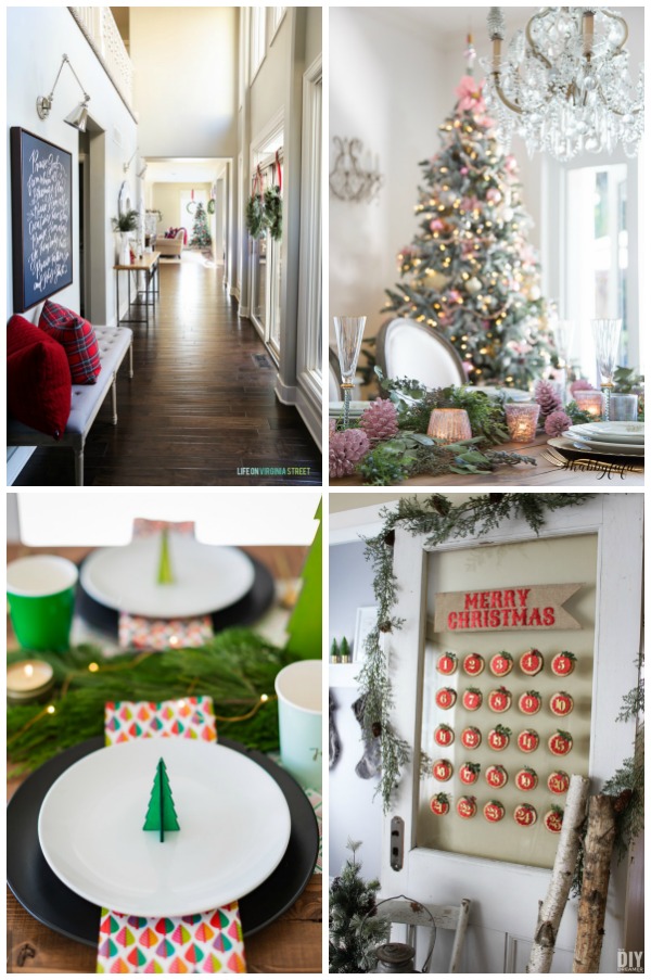 Christmas Home Tours Galore