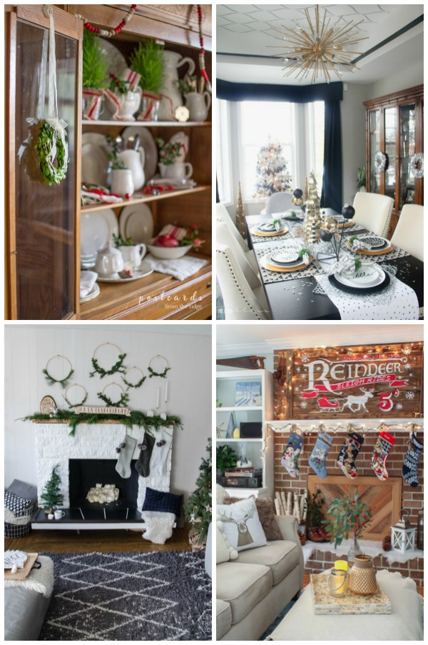 Christmas Home Tours Galore