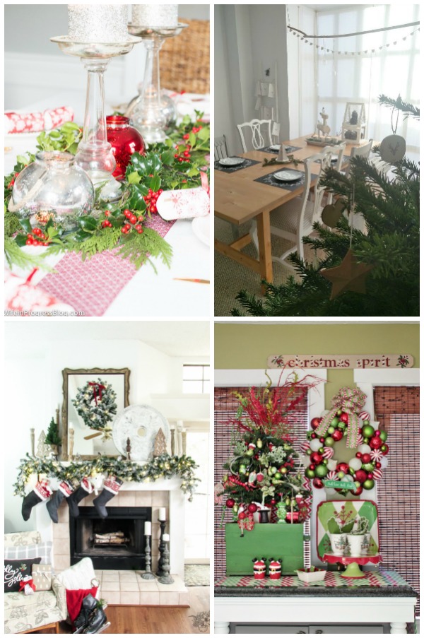 Christmas Home Tours Galore