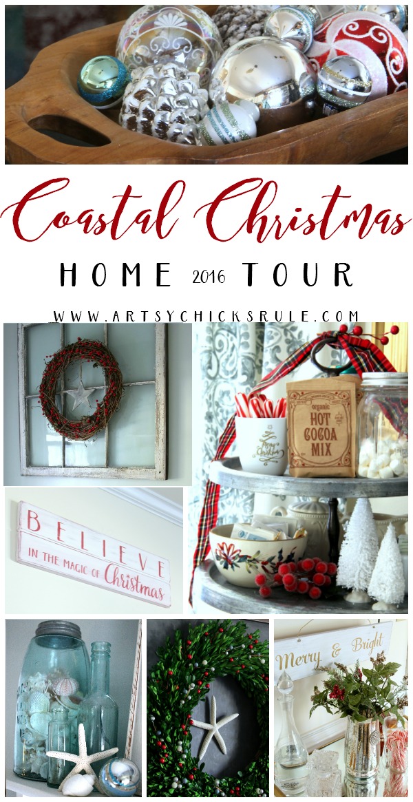 Coastal Christmas Home Tour – Part 2