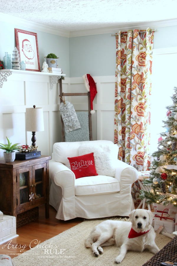 Coastal Christmas Home Tour 2016 artsychicksrule.com