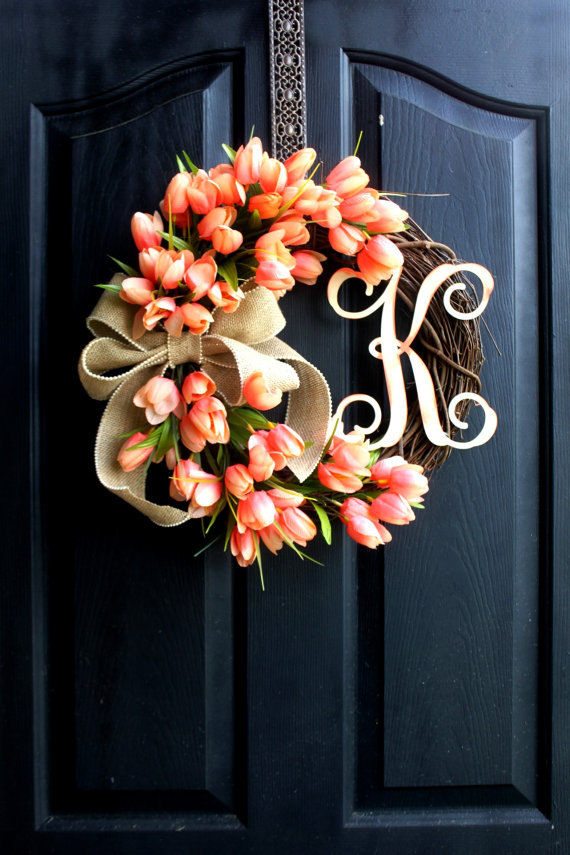 20+ Spring Wreath ideas - artsychicksrule.com