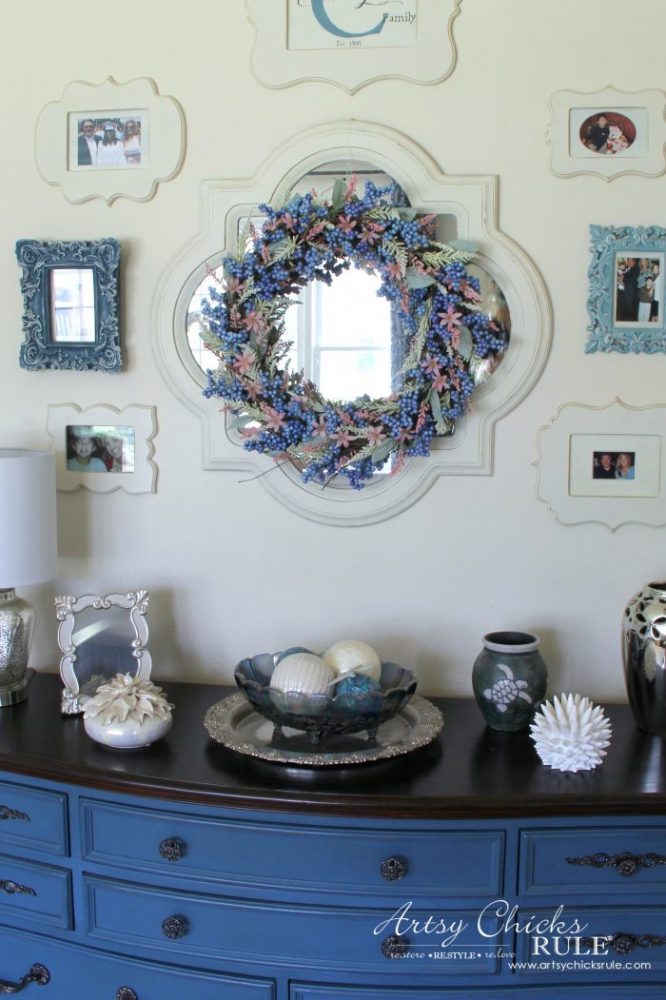 Simple & EASY Spring Wreath! #springwreath #easyspringwreath #diyspringwreath artsychicksrule.com