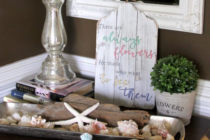 Simple DIY Spring Sign (you can make!)