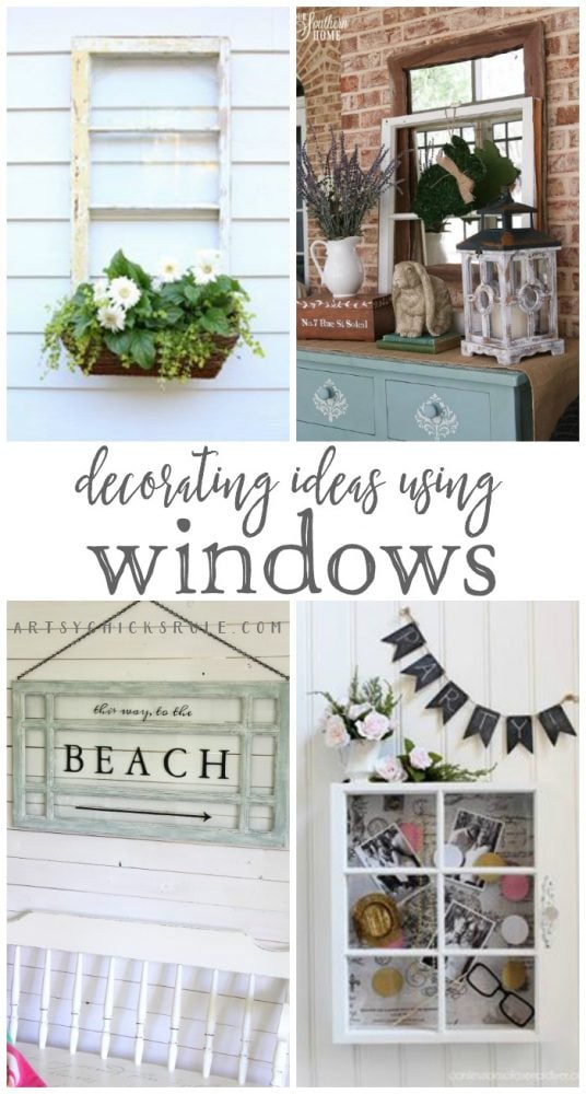 Decorating with Windows - Decorating Enthusiasts - artsychicksrule.com