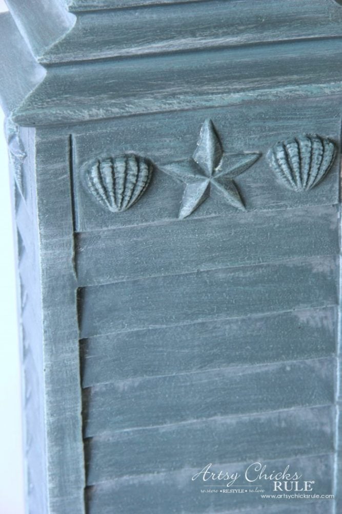 Simple Update with Chalk Paint - artsychicksrule.com #chalkpaint