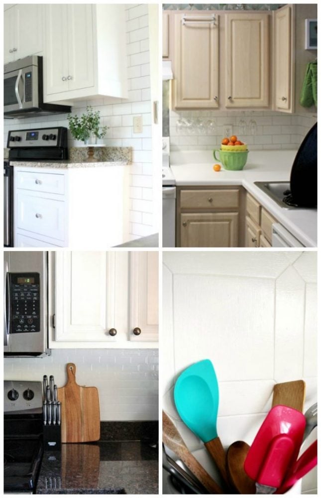 15+ Unique & Creative DIY Backsplash Ideas artsychicksrule.com