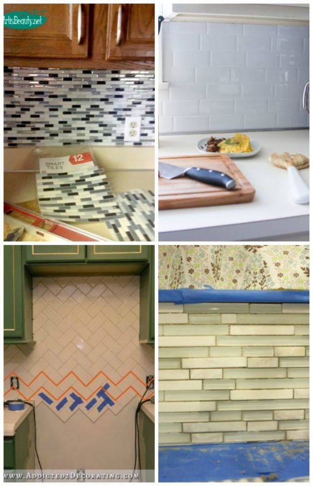 15+ Unique & Creative DIY Backsplash Ideas artsychicksrule.com