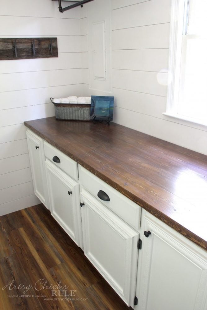 DIY Wood Countertop