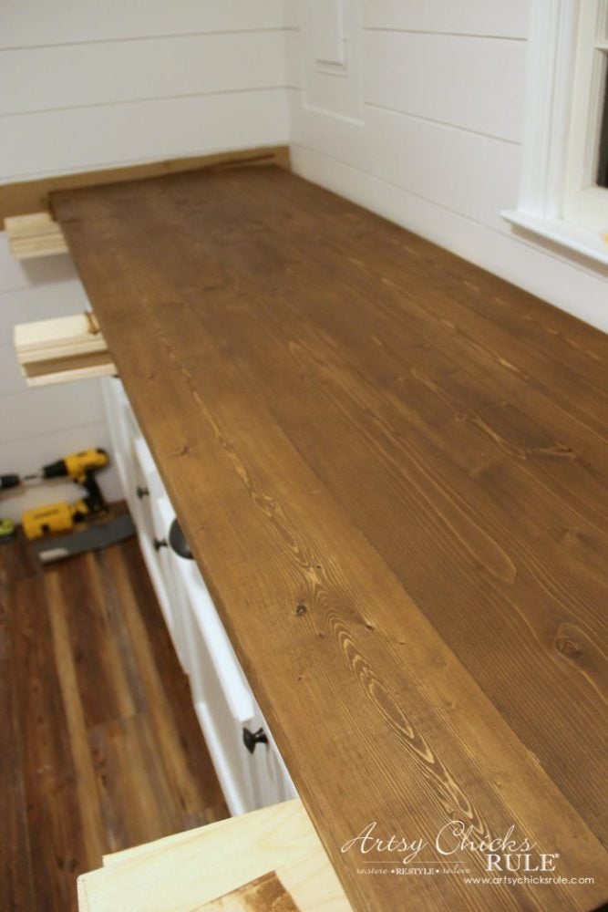 How To Make A Diy Wood Countertop, Diy Wood Countertop Ideas
