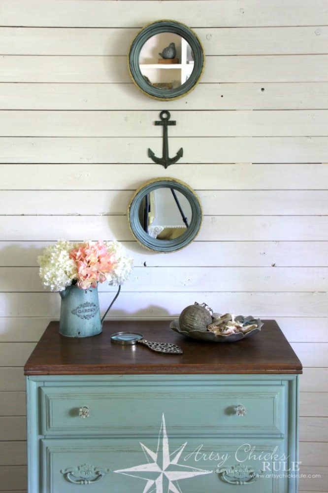 DIY Nautical Porthole Mirrors - Thrift Store Makeover!! artsychicksrule.com