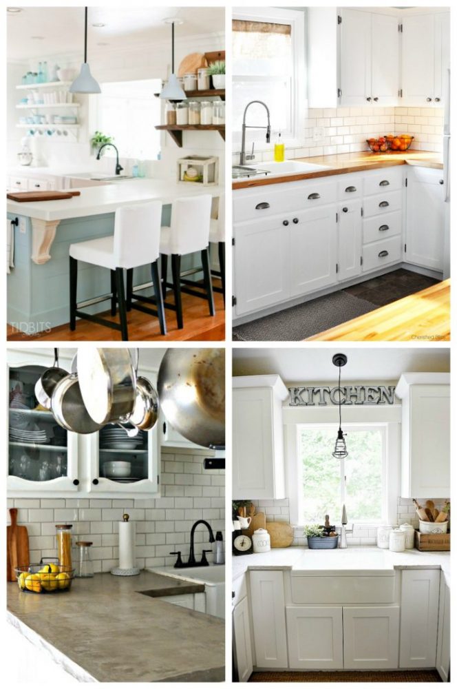 Kitchen Makeovers Big & Small! artsychicksrule.com