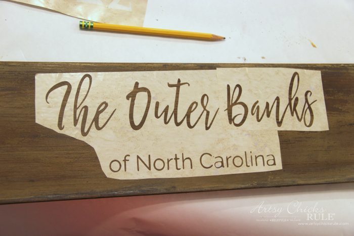 The Outer Banks Longitude Latitude Sign artsychicksrule.com