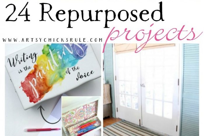 24 Repurposed Projects (anyone can do!)