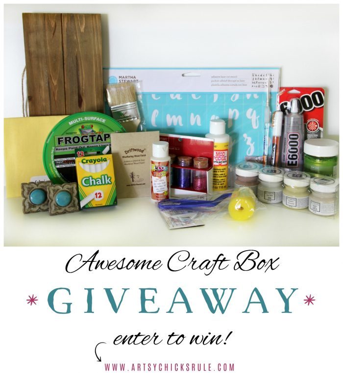 Awesome Craft Box Giveaway!! Enter to WIN!! artsychicksrule.com