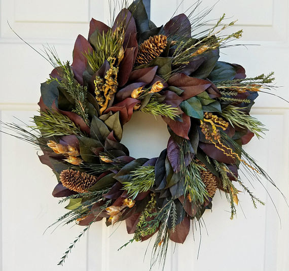 Fall Wreath Ideas & Inspiration! Some you can make and some you can buy! artsychicksrule.com