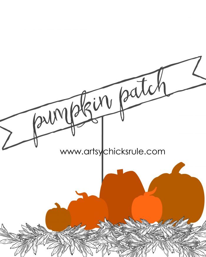 FREE Fall Printables For You!! artsychicksrule.com #freefallprintables #fallprintables