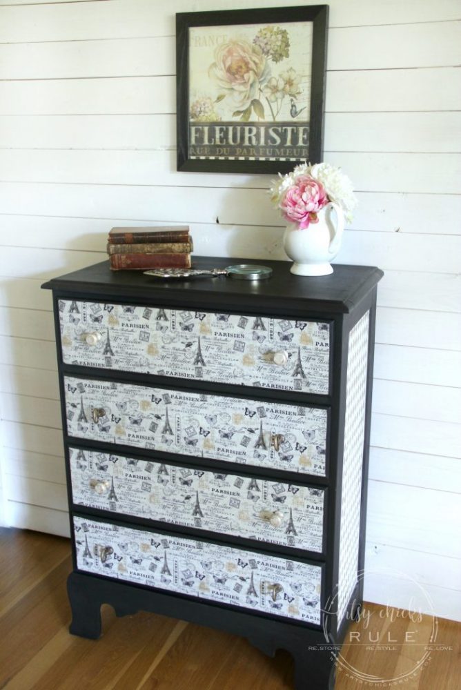 French Fabric Decoupage Tutorial Full How To Artsy Chicks Rule