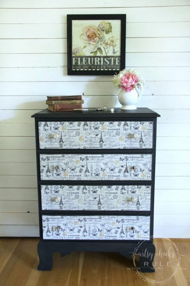 French Fabric Decoupage Tutorial Full How To Artsy Chicks Rule