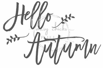 Hello Autumn - artsychicksrule #freeprintables #fallpillow #fallsayings