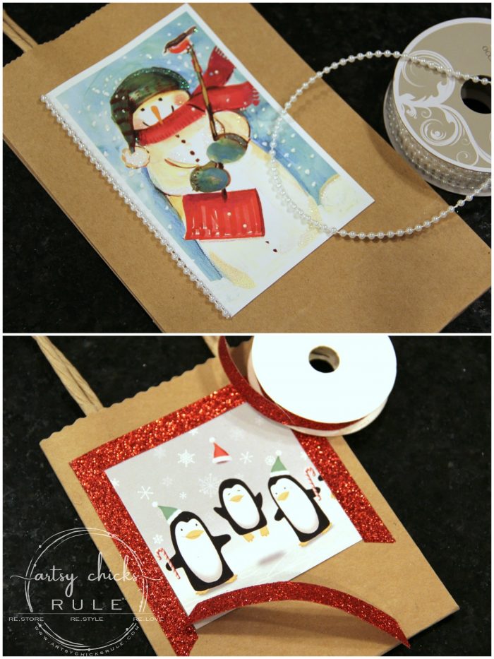 Christmas Cards Repurposed .....MULTIPLE ways!! Don't throw them out or stick them in a drawer...use them! artsychicksrule.com #christmascardsrepurposed #cardsrepurposed #repurposedprojects #diychristmasornament #christmascrafts